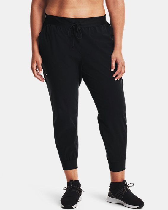 Women's UA Armour Sport Woven Pants, Black, pdpMainDesktop image number 0